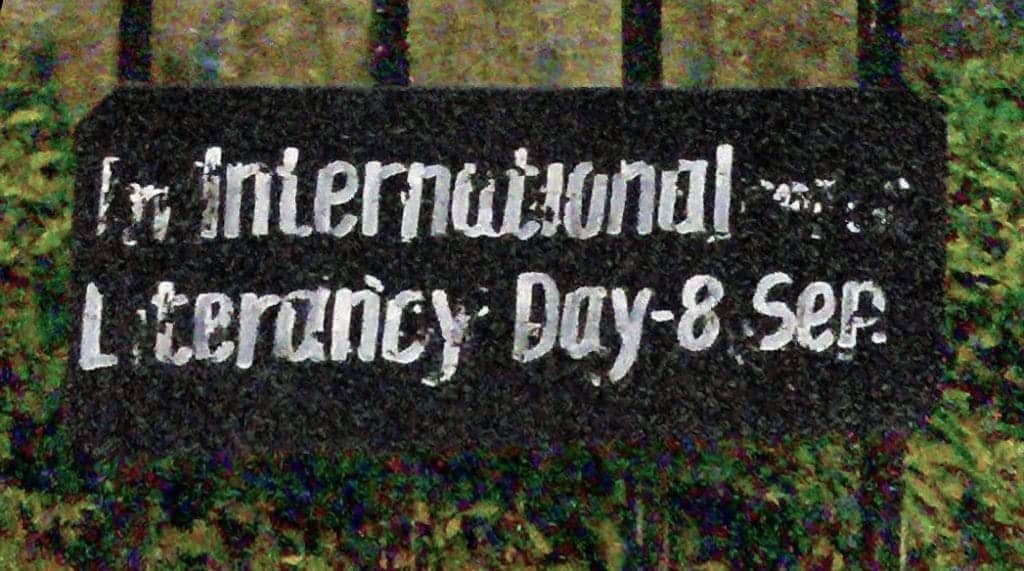 International Literacy Day, Photo: Wikimedia Commons