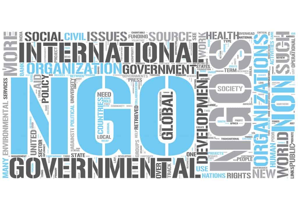 NGO must be apolitical. Image source: Evodio Kaltenecker