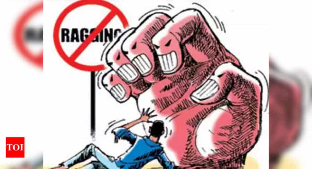 Ragging culture goes in the room, dining hall, library, hall room, guest room, open places on the campus. Image credit: Times of India