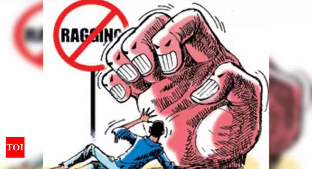 Ragging culture goes in the room, dining hall, library, hall room, guest room, open places on the campus. Image credit: Times of India