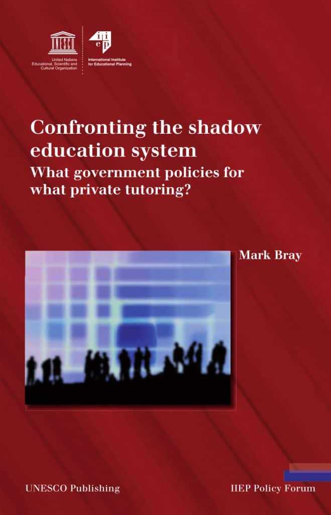 A book on shadow education system written by Mark Bray