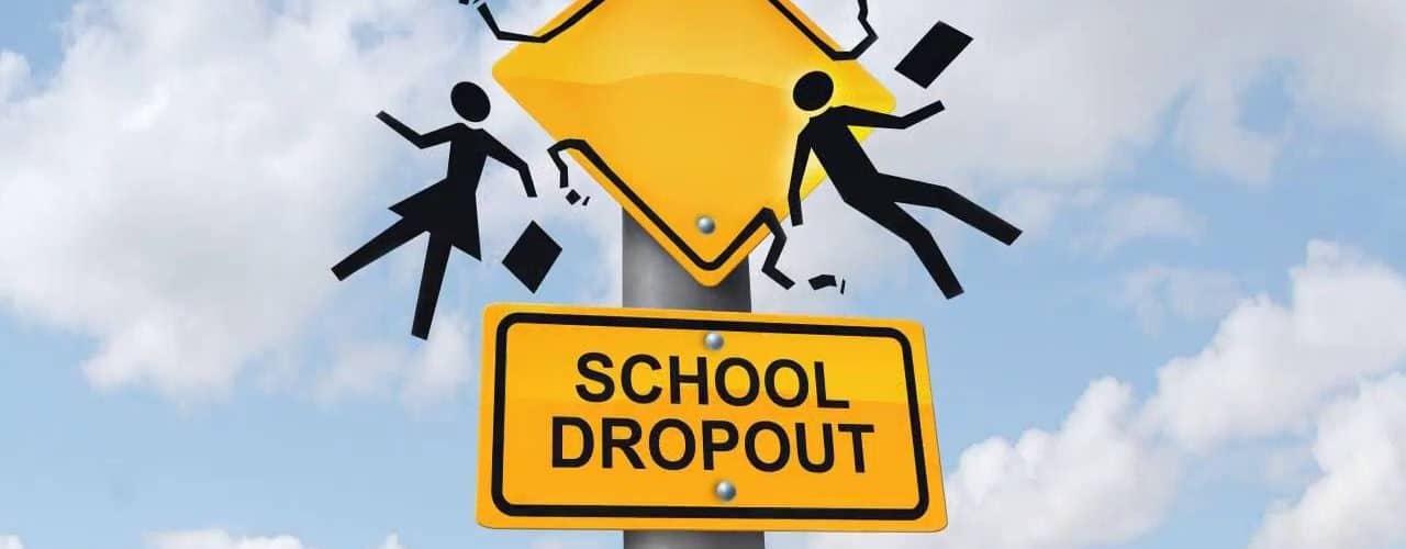 School drop-outs is alarming. Image source: Youtube
